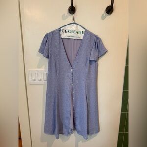 Sugarlips Lavender Textured Dress